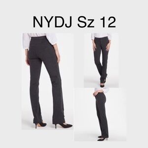 NYDJ Lift & Tuck technology StitchFix Straight leg Trousers in Charcoal
